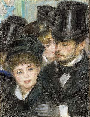 Pierre-Auguste Renoir Young people in the street Germany oil painting art